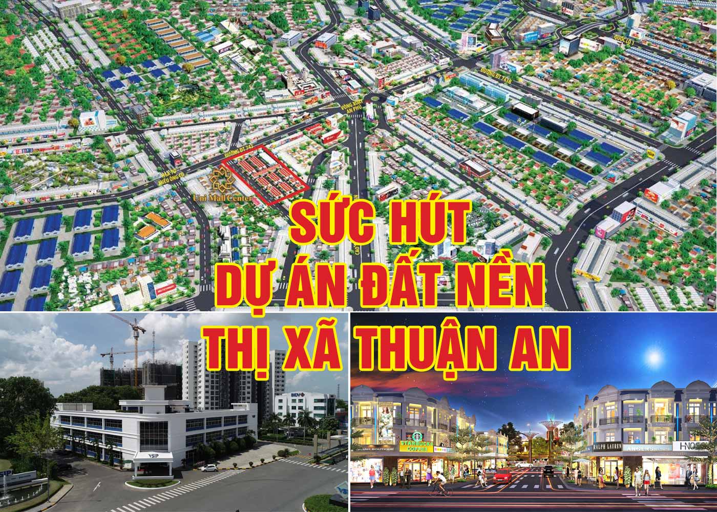 Sức hút dự án đất nền thị xã Thuận An - Ảnh 1