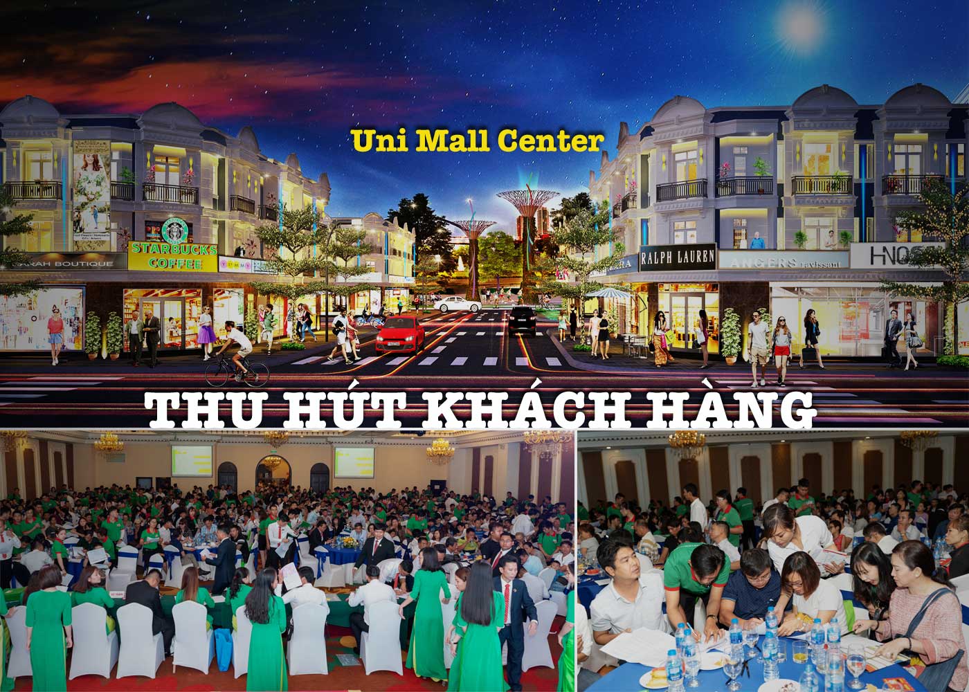 Uni Mall Center thu hút khách hàng - Ảnh 1