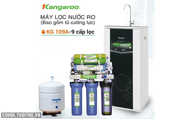 Máy lọc nước RO 1 vòi Kangaroo KG109A - Ảnh 1