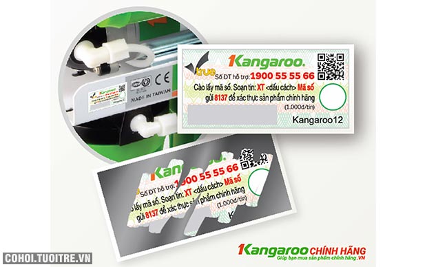Máy lọc nước RO nóng lạnh 2 vòi Kangaroo KG47 - Ảnh 2
