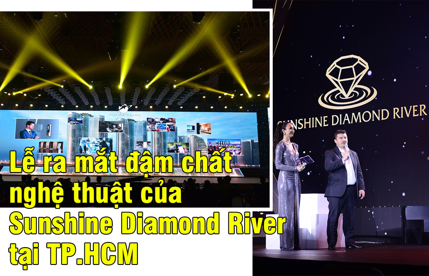 Lễ ra mắt đậm chất nghệ thuật của Sunshine Diamond River tại TP.HCM - Ảnh 1