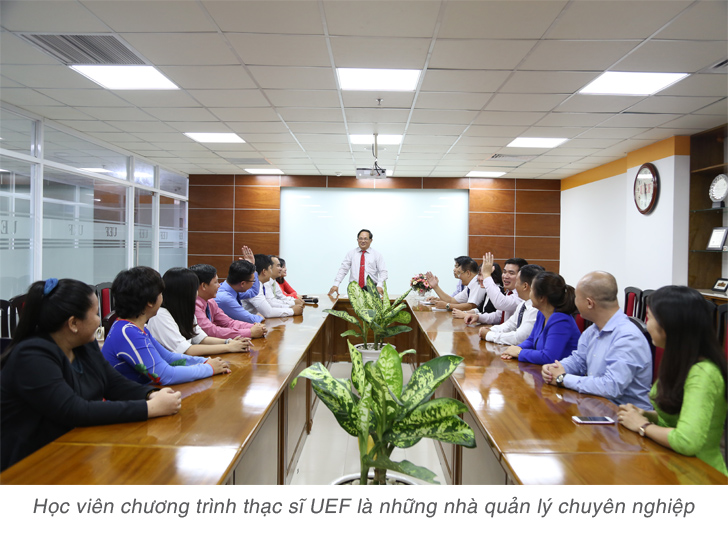 Chương trình thạc sĩ UEF đào tạo nâng cao kỹ năng quản lý - ảnh 3