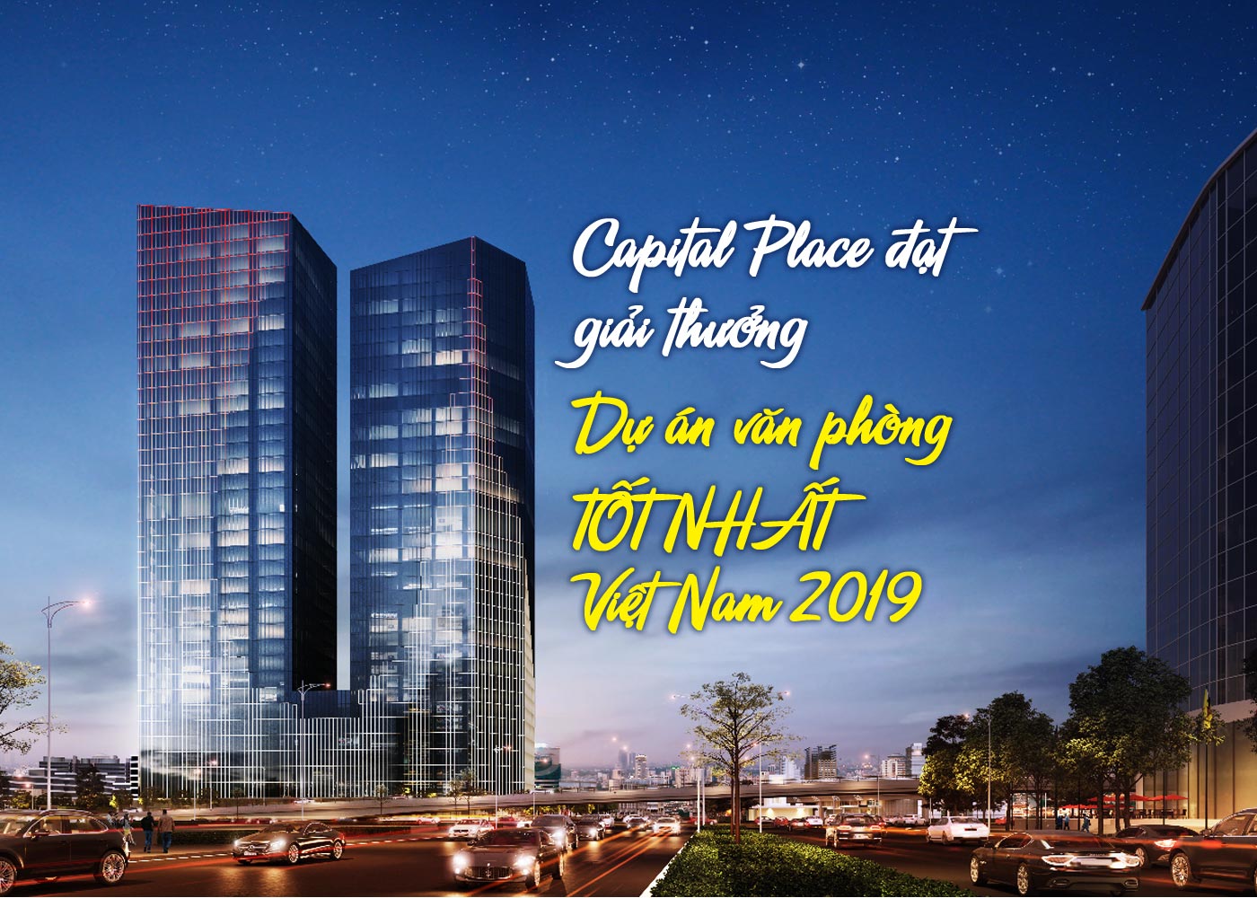 Capital Place đạt giải thưởng dự án văn phòng tốt nhất Việt Nam 2019 - Ảnh 1