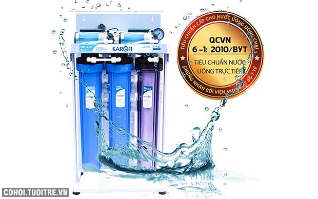 Máy lọc nước RO không tủ bán công nghiệp KAROFI KT-KB30 - Ảnh 2