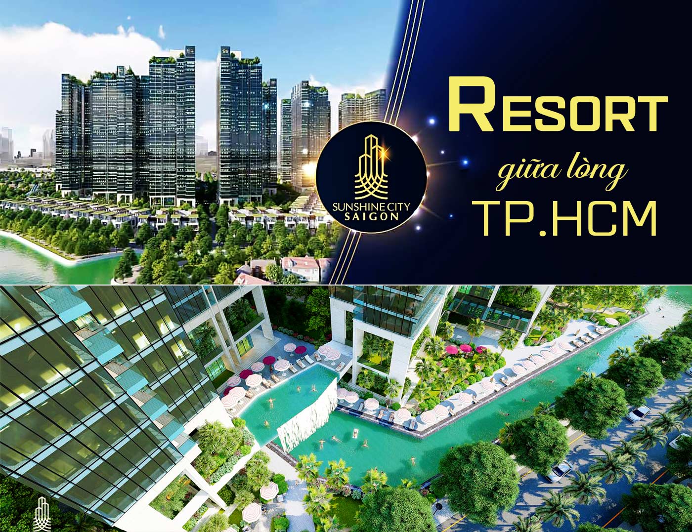 Sunshine City Sài Gòn - Resort giữa lòng TP.HCM - Ảnh 1