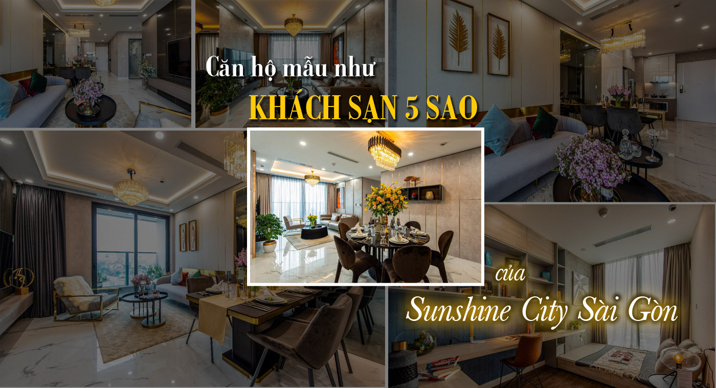 Căn hộ mẫu như khách sạn 5 sao của Sunshine City Sài Gòn - Ảnh 1