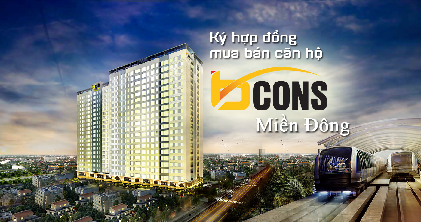 Ký hợp đồng mua bán căn hộ Bcons Miền Đông - Ảnh 1