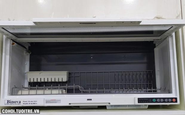 Máy sấy chén tự động treo tủ bếp Binova BI-666 NEO - Ảnh 5