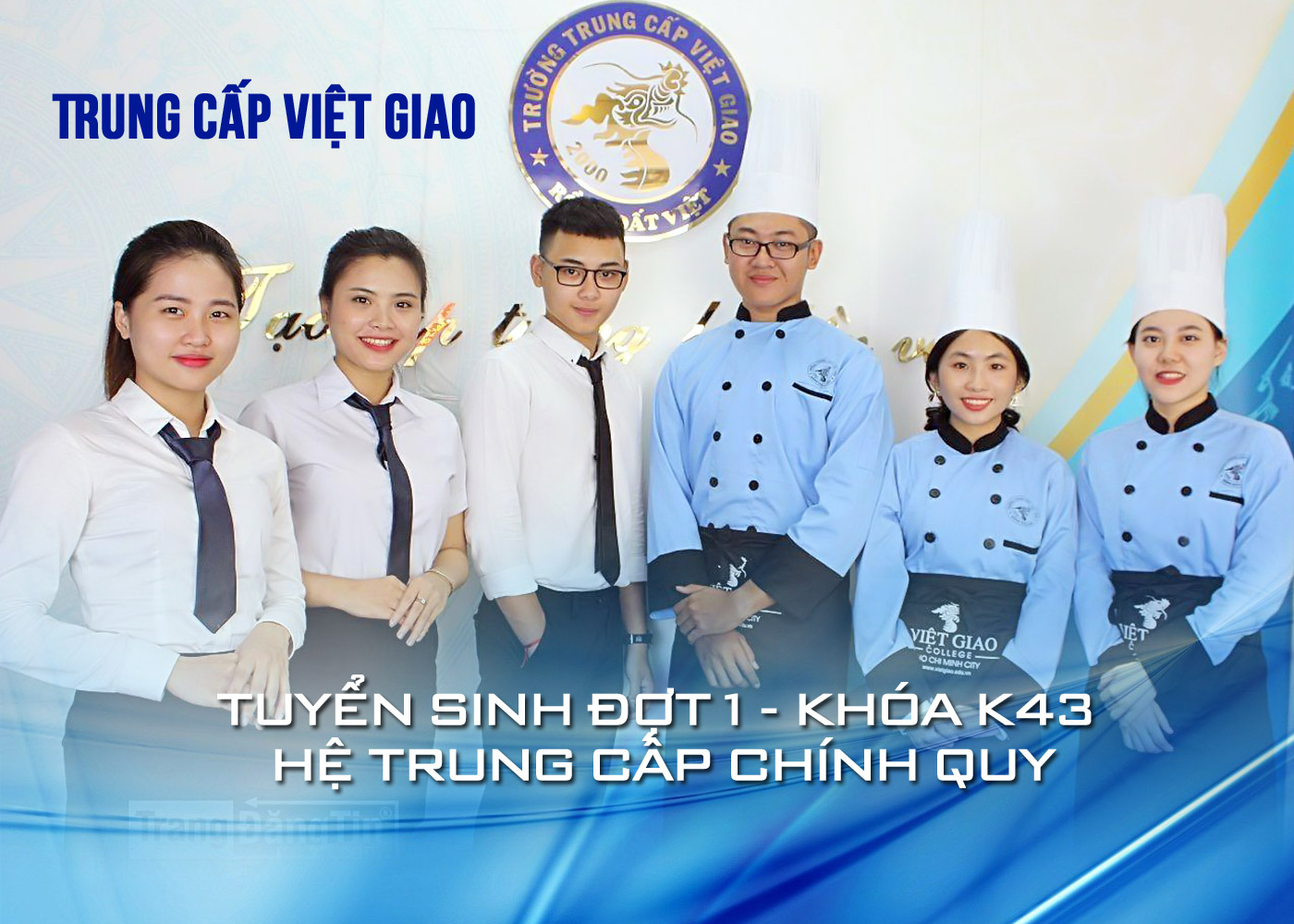 Việt Giao tuyển sinh đợt 1 K43 hệ Trung cấp Chính quy - Ảnh 1