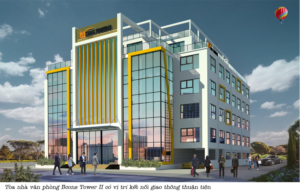 Tháng 6-2020 Bcons đưa vào khai thác tòa nhà văn phòng Bcons Tower II - Ảnh 3