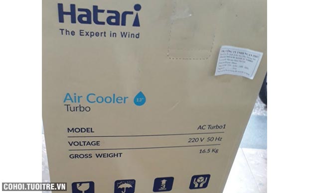 Máy làm mát không khí Hatari AC-Turbo1 - Ảnh 4