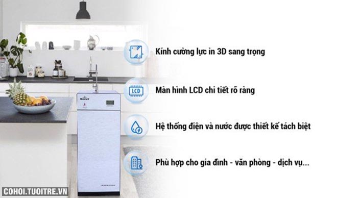 Máy lọc nước ROBOT ứng dụng công nghệ cao giúp kiểm soát nước lọc - Ảnh 7