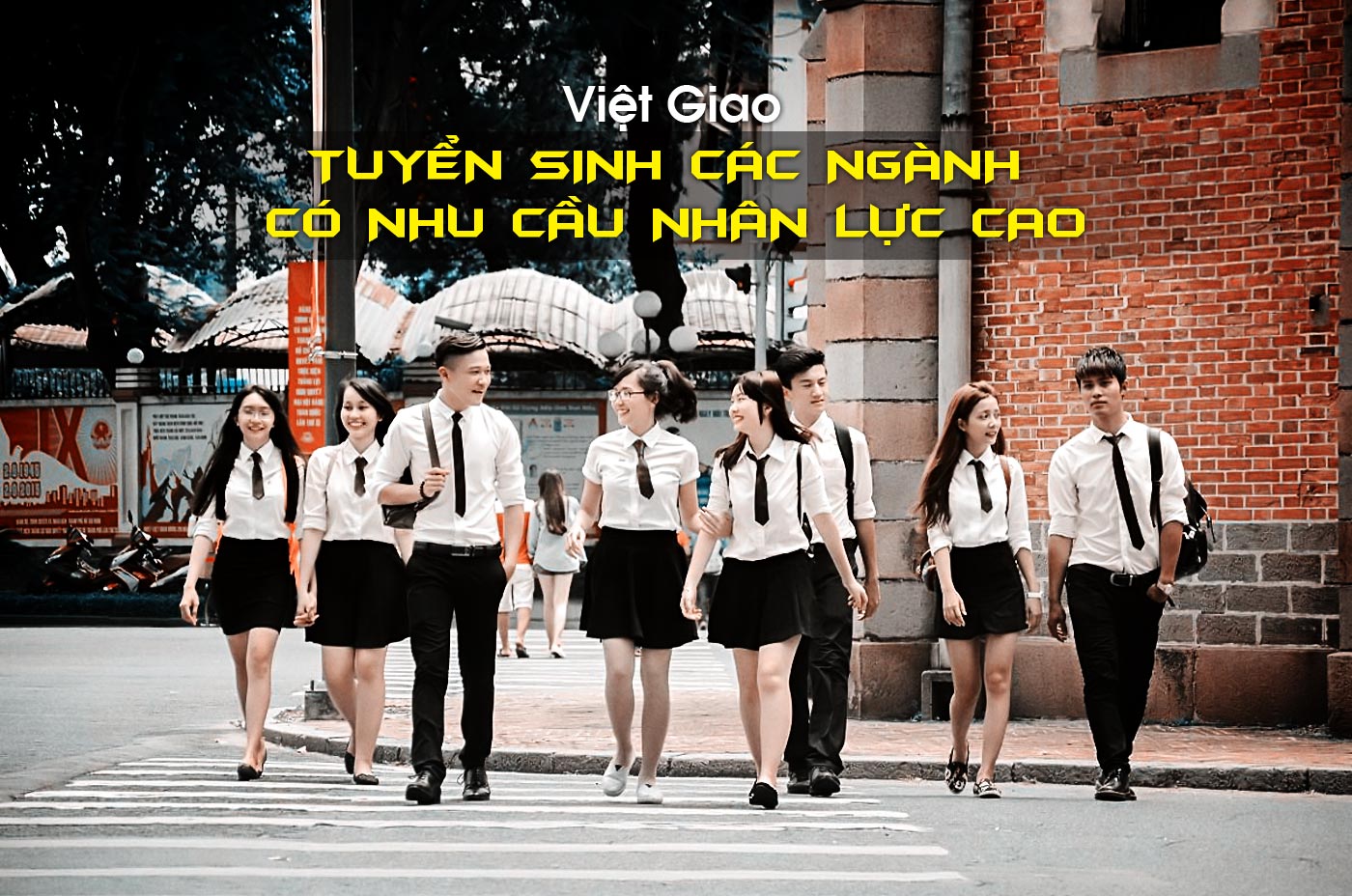 Việt Giao tuyển sinh các ngành có nhu cầu nhân lực cao - Ảnh 1