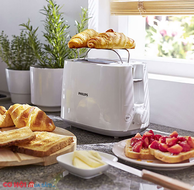 6 lý do bạn nên mua máy nướng bánh mì Philips HD2582 - Ảnh 6