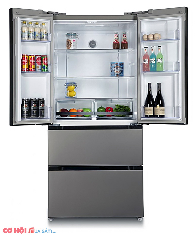 Xả kho tủ lạnh Side by Side KAFF KF-BCD523W dung tích 523L - Ảnh 3