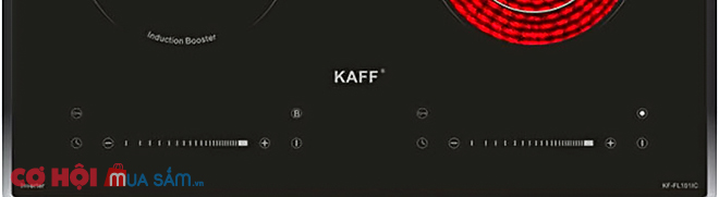 Siêu giảm giá bếp điện từ đôi Kaff KF-FL101IC - Ảnh 5