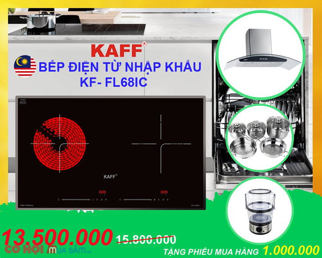 Bếp điện từ Kaff Hybrid KF-S48QH - Ảnh 4