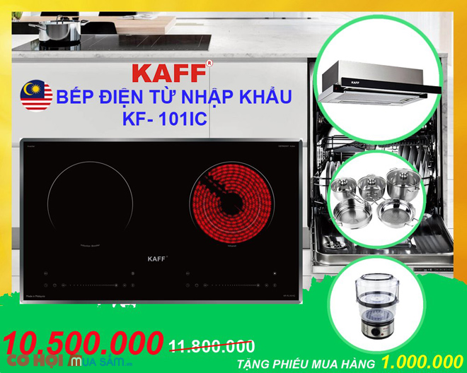 Bếp điện từ Kaff Hybrid KF-S48QH - Ảnh 5