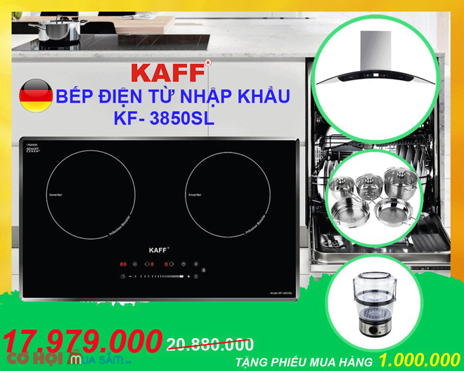 Bếp điện từ Kaff KF-LCD2IG - Ảnh 4