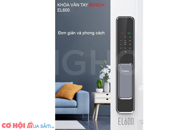 Siêu khuyến mãi khóa điện tử Bosch EL600 - Ảnh 2