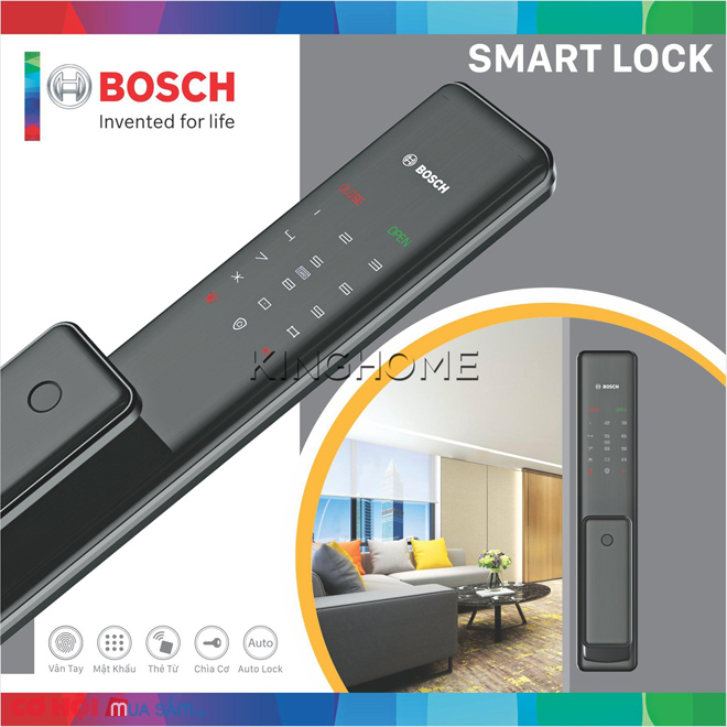 Khóa điện tử Bosch FU780 - Ảnh 3