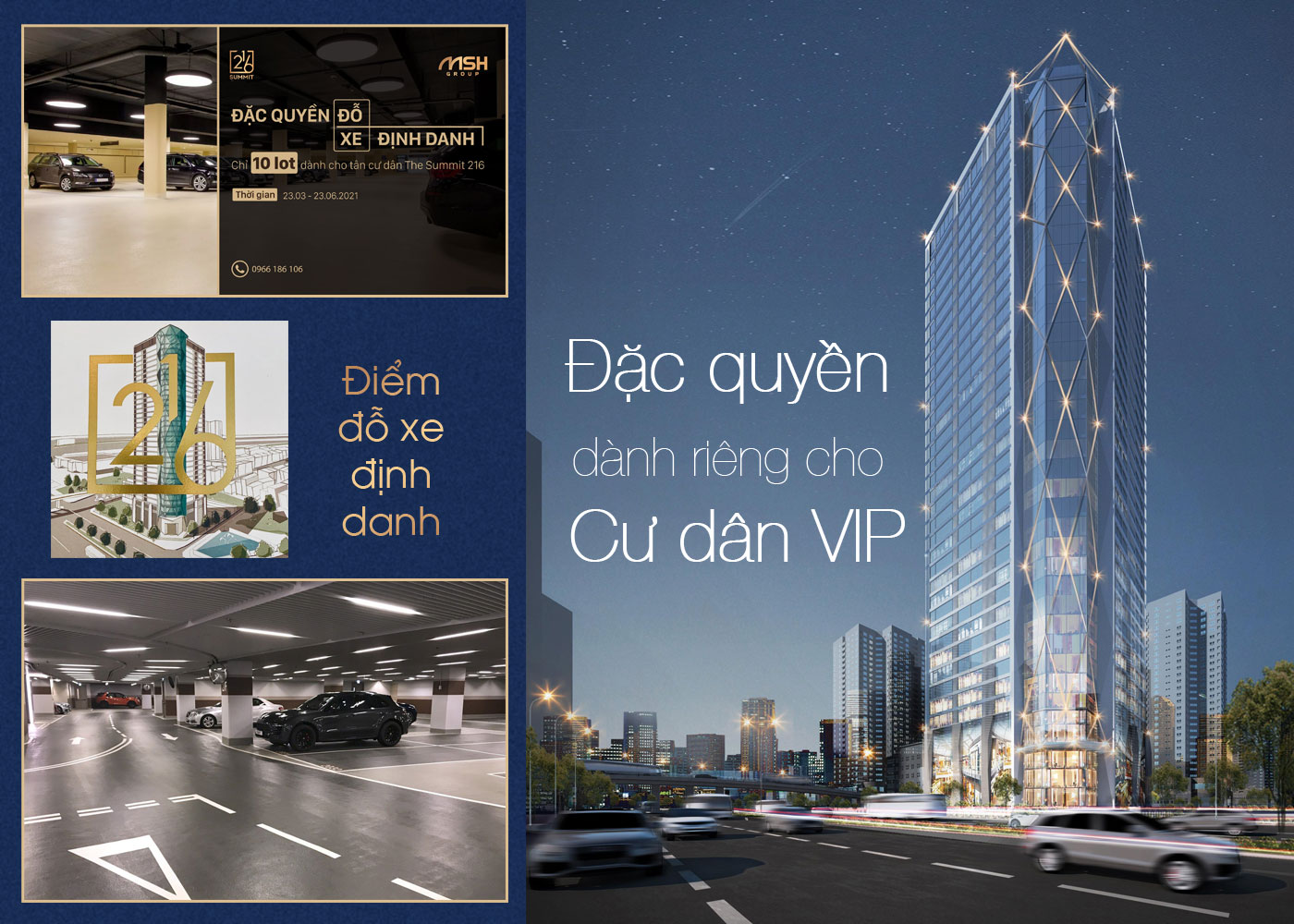 Điểm đỗ xe định danh - Đặc quyền dành riêng cho cư dân VIP - Ảnh 1