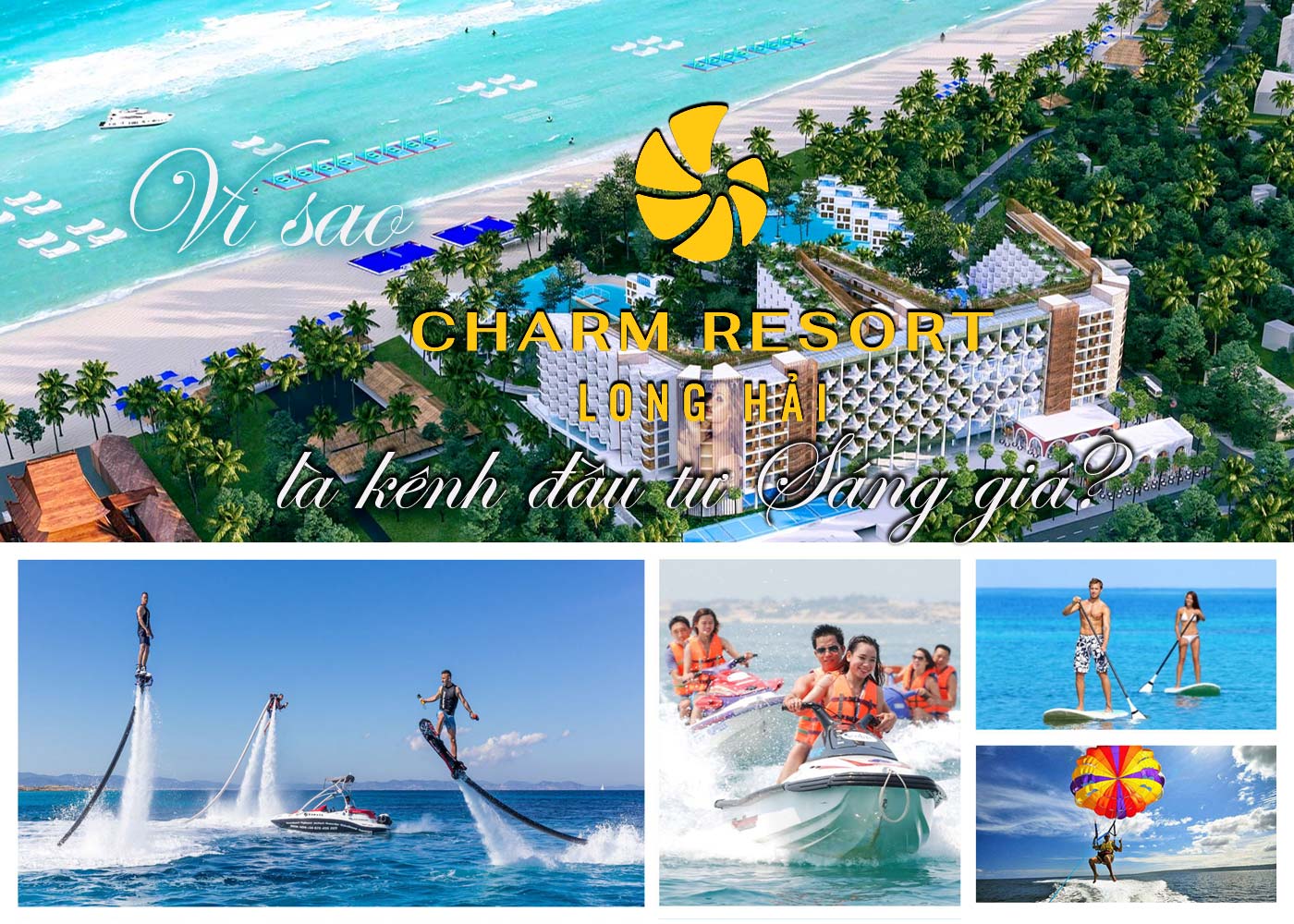 Vì sao Charm Resort Long Hải là kênh đầu tư sáng giá - Ảnh 1