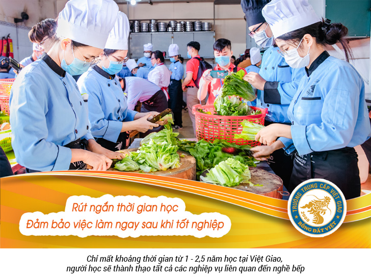 Điều cần biết khi học nghề bếp ở hướng nghiệp Việt Giao - Ảnh 6
