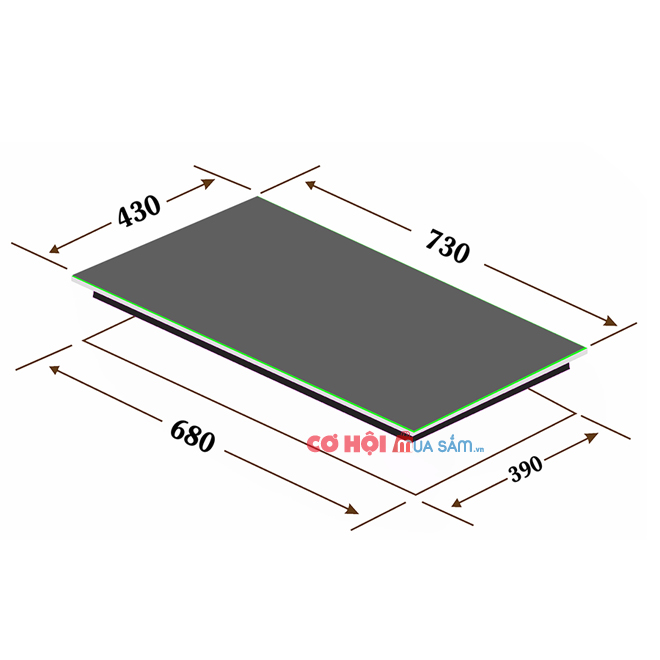 Bếp từ đôi hồng ngoại cảm ứng CANZY CZ-38IH - Ảnh 4