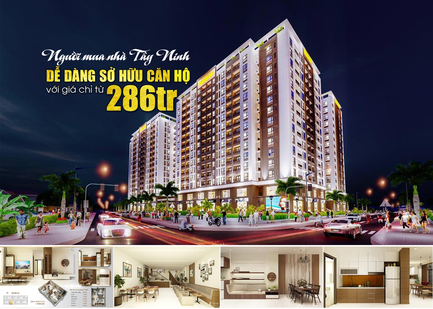 Người mua nhà Tây Ninh dễ dàng sở hữu căn hộ với giá chỉ từ 286tr - Ảnh 1