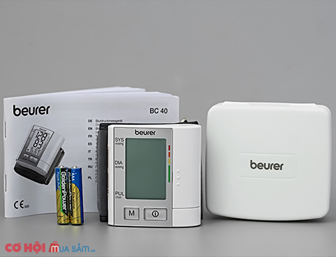 Máy đo huyết áp cổ tay Beurer BC40 - ảnh 2