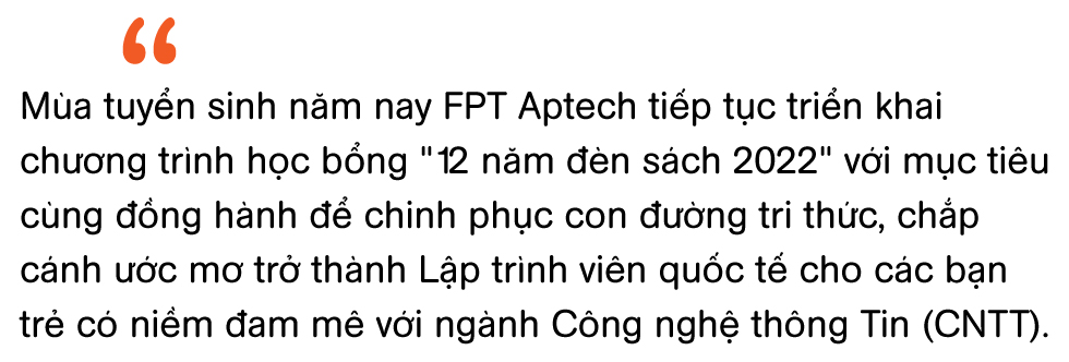 Xét điểm học bạ nhận học bổng 12 năm đèn sách ngành lập trình viên - Ảnh 3