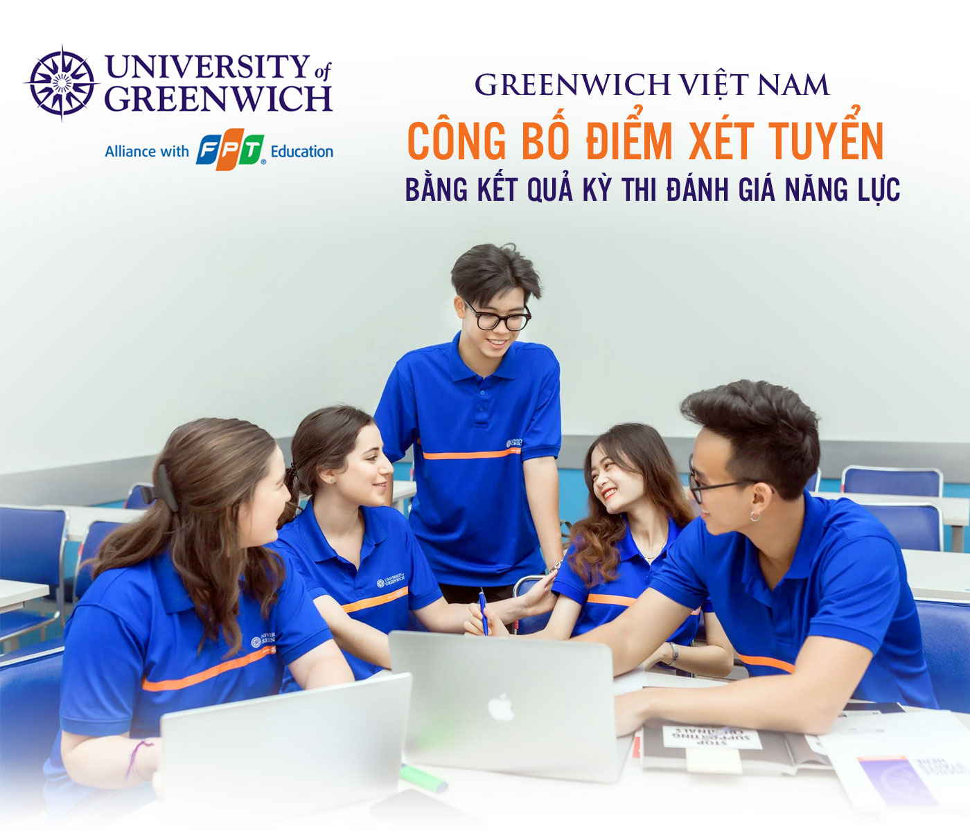 Greenwich Việt Nam công bố điểm xét tuyển bằng kết quả kỳ thi đánh giá năng lực - Ảnh 1