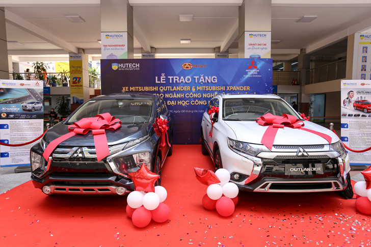 Mitsubishi Motors Vietnam tặng 2 ô tô phục vụ đào tạo ngành công nghệ kỹ thuật ôtô HUTECH - Ảnh 5