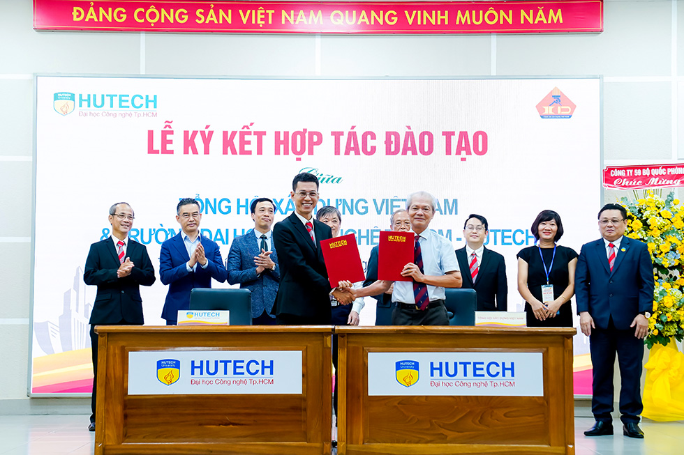HUTECH ký kết hợp tác với Tổng hội Xây dựng Việt Nam về đào tạo - Ảnh 2