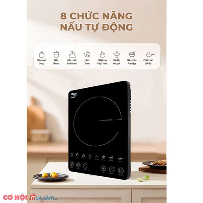 Bếp điện từ Magic Korea A-50 - Ảnh 4