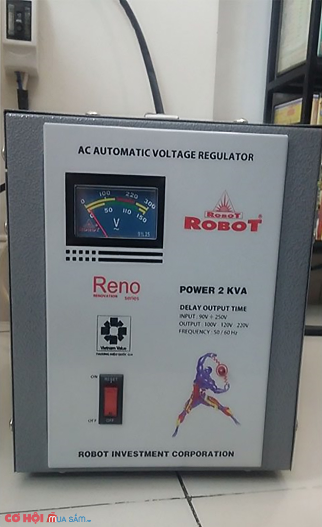 Ổn áp Robot Reno 2KVA 90V-250V - Ảnh 2