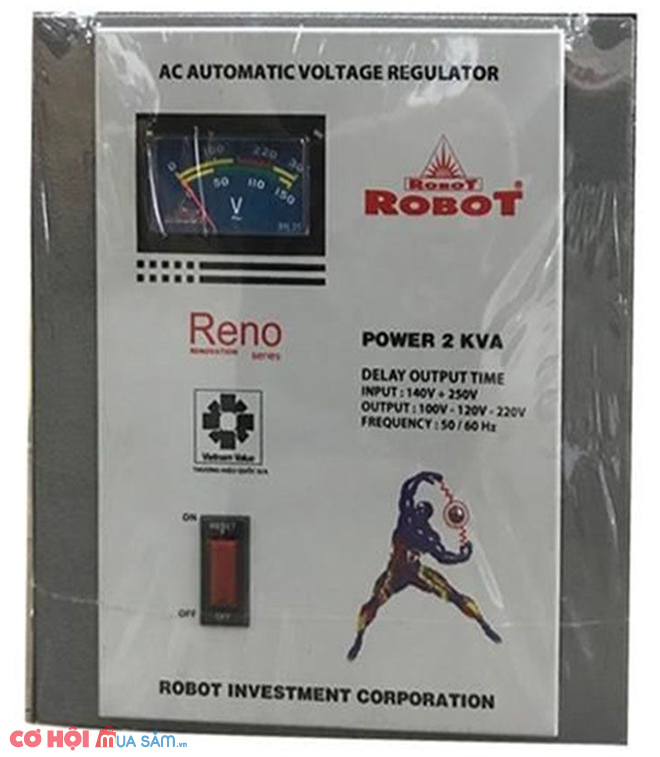 Ổn áp Robot Reno 2KVA 140V-250V - Ảnh 3