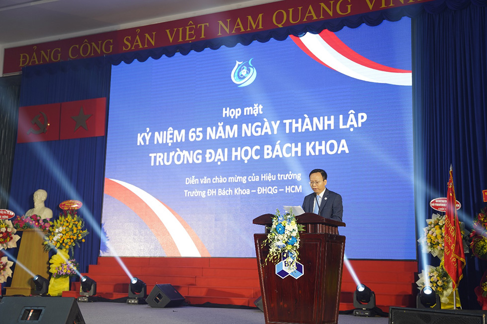 Trường Đại học Bách Khoa TP.HCM kỷ niệm 65 năm thành lập - Ảnh 2