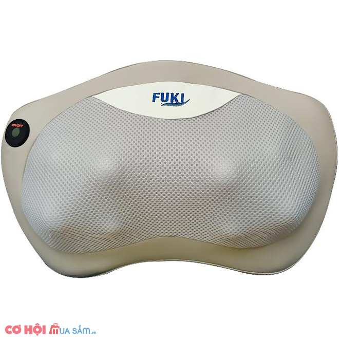 Gối massage chính hãng Shiatsu Fuki FK-568 hỗ trợ giảm đau vai cổ, lưng - Ảnh 2
