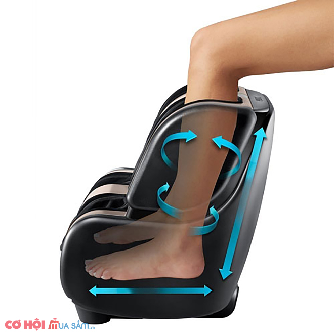 Máy massage chân và bắp chân kèm nhiệt Homedics FMS-500HJ - Ảnh 3