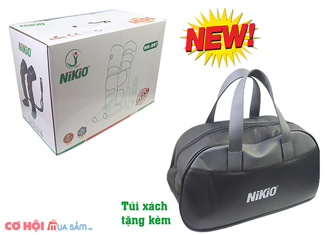 Máy nén ép trị liệu suy giãn tĩnh mạch chân Nikio NK-287 - Ảnh 2
