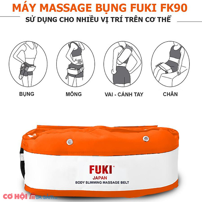 Đánh giá chi tiết máy massage bụng FUKI FK90 dòng cao cấp - Ảnh 1