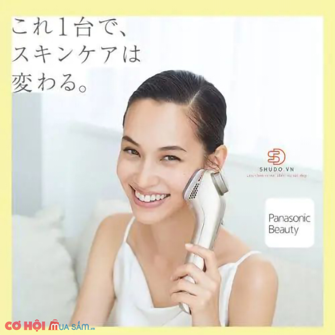 Shudo - Máy massage đẩy tinh chất chăm sóc da mặt cao cấp tại nhà Panasonic - Ảnh 1