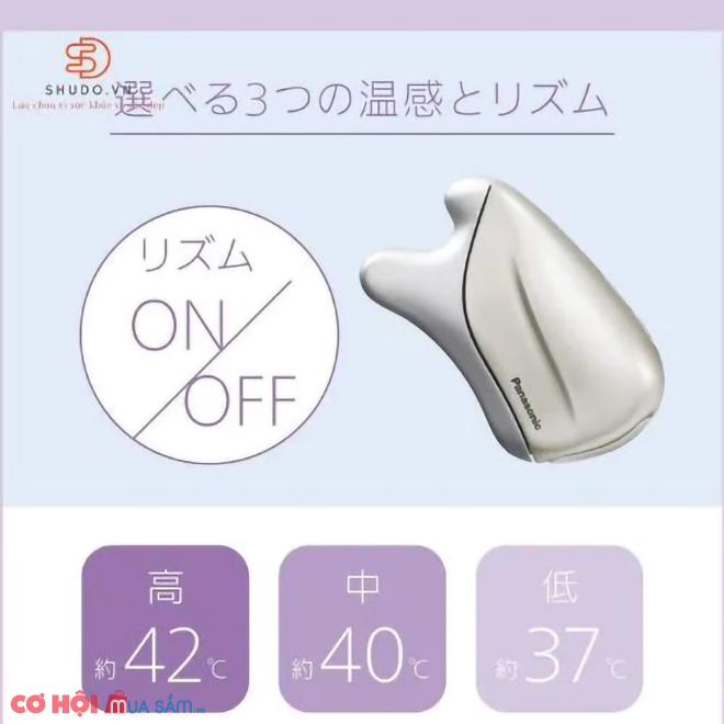 Shudo - Máy massage đẩy tinh chất chăm sóc da mặt cao cấp tại nhà Panasonic - Ảnh 4
