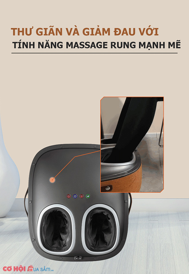 Nhận xét về máy massage chân QSeat OTO QS-88 màu cam - Ảnh 2