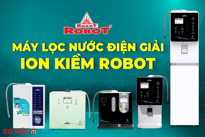 Bảng giá máy lọc nước điện giải ion kiềm ROBOT tháng 5 năm 2024 - Ảnh 1