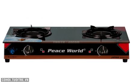 Bếp gas hồng ngoại hâm cao cấp IC Peace World-PW 255 iHNH