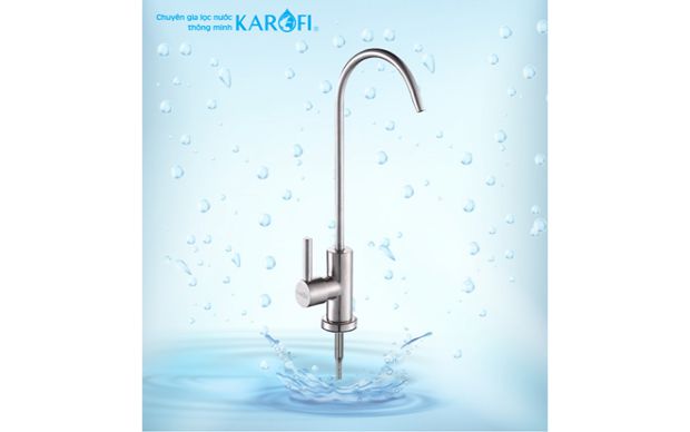 Thay vòi máy lọc nước RO KAROFI – Inox 304 không gỉ