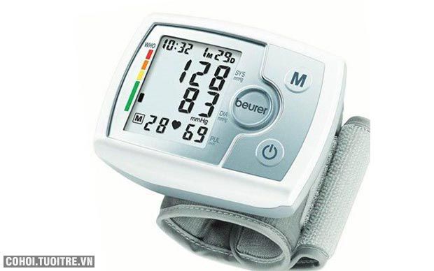 Máy đo huyết áp điện tử cổ tay Beurer BC31